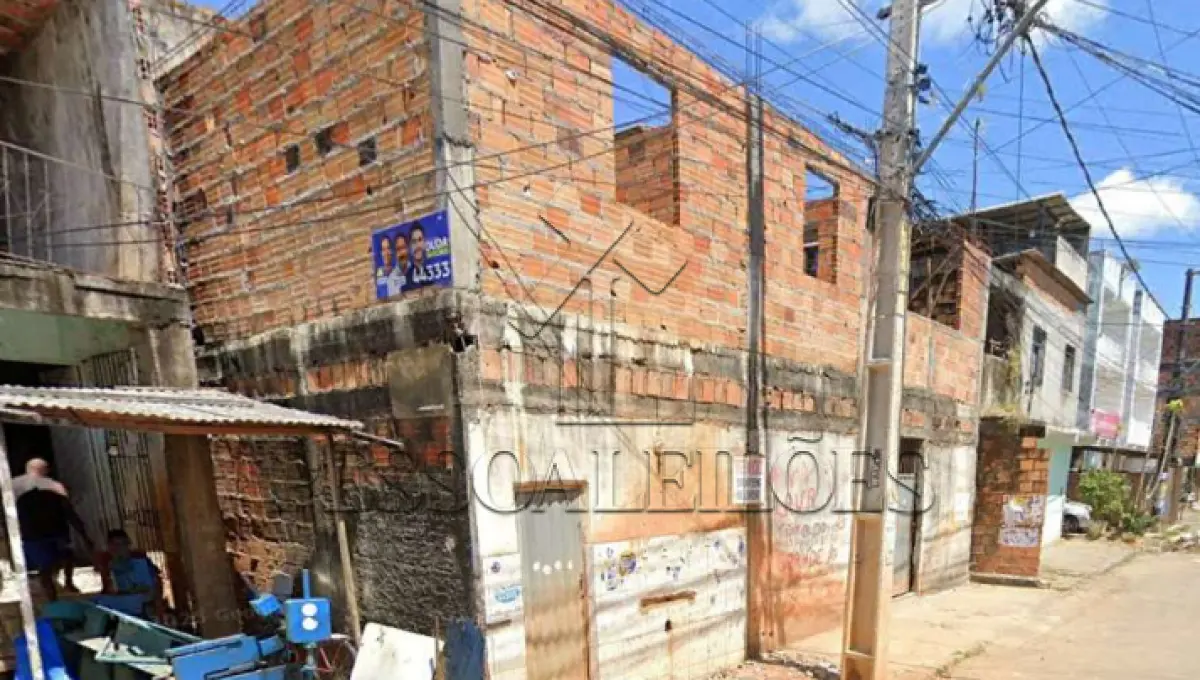 LOTE 013 - SALVADOR/BA – SÃO CRISTÓVÃO – TERRENO (CONSTRUÇÃO) – OCUPADO